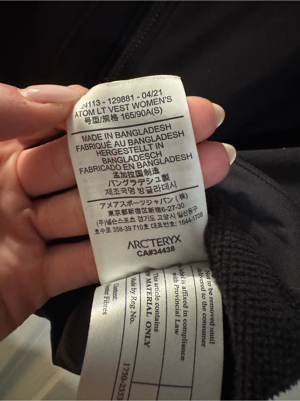 Arc'teryx Atom Vest - Picture 5 of 5